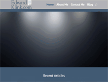 Tablet Screenshot of edwardklink.com
